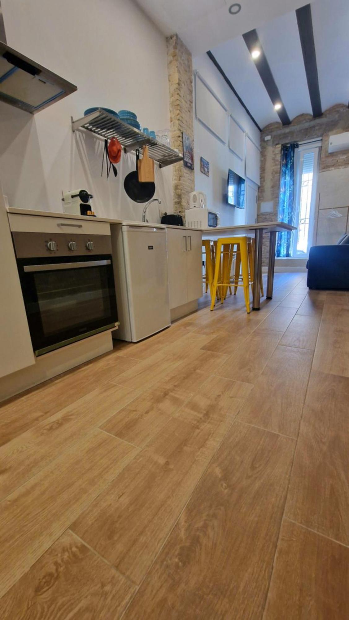Loft Independiente Con Piscina Compartida En Centro De Valencia Ngoại thất bức ảnh