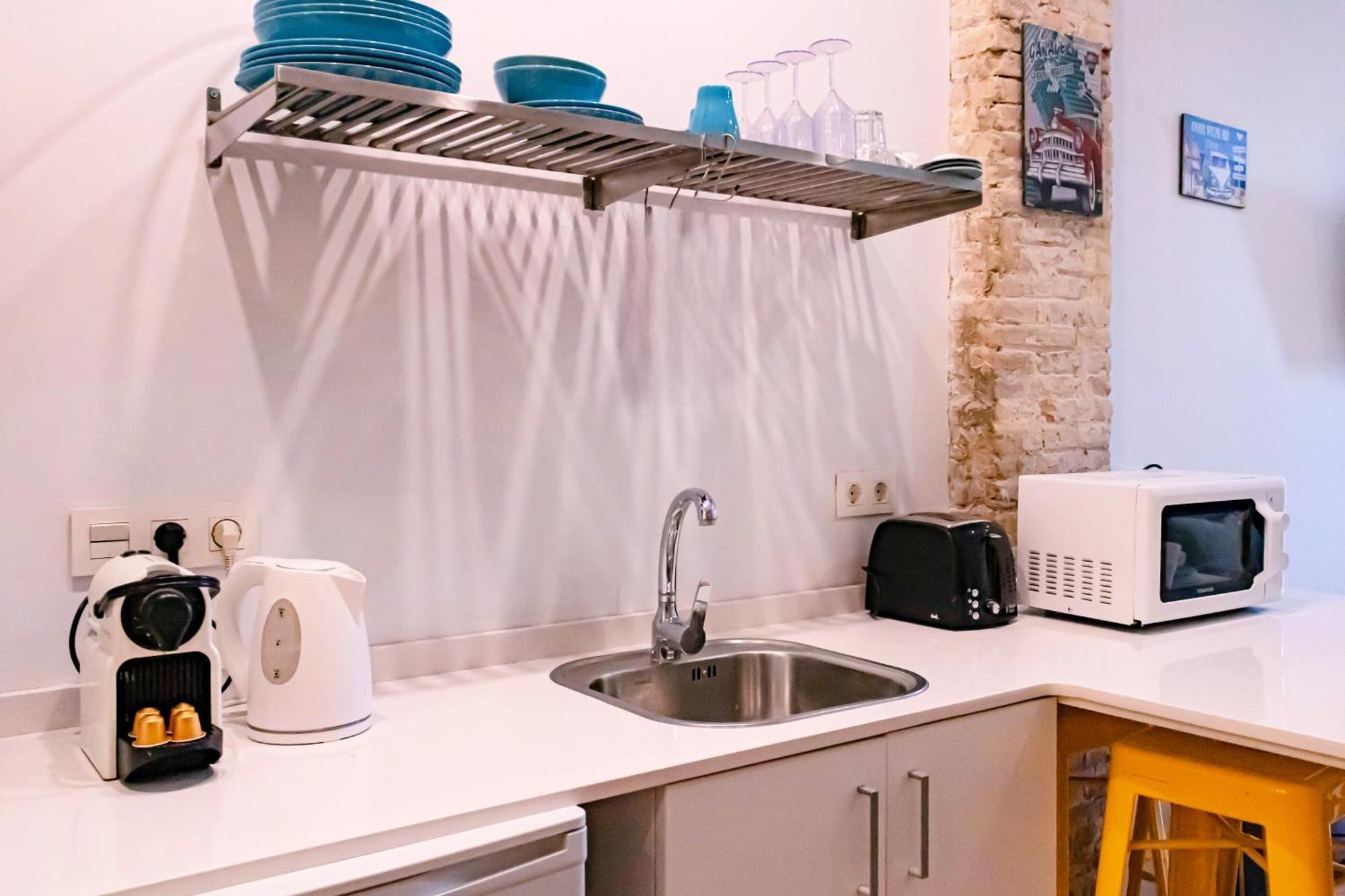 Loft Independiente Con Piscina Compartida En Centro De Valencia Ngoại thất bức ảnh