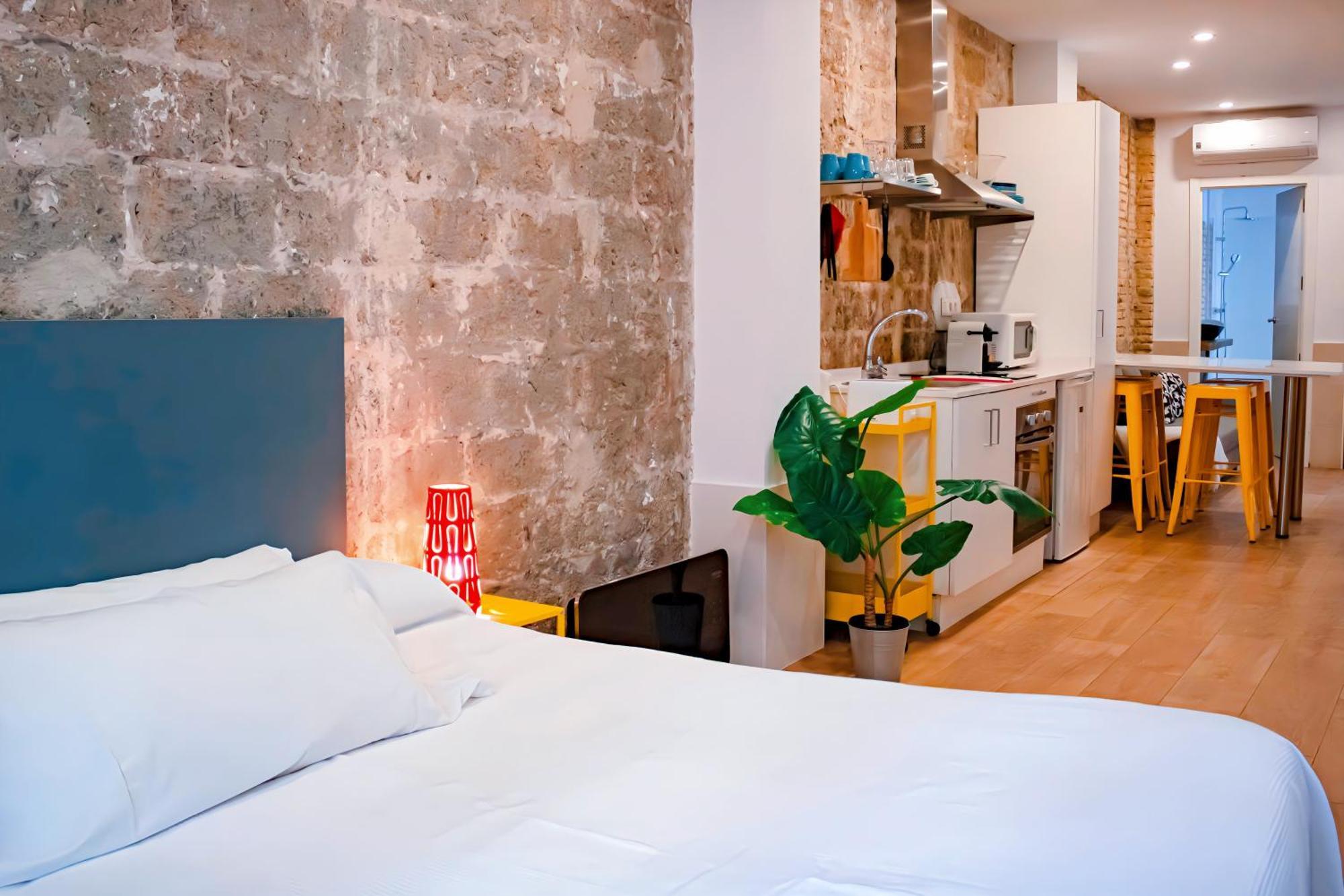 Loft Independiente Con Piscina Compartida En Centro De Valencia Ngoại thất bức ảnh